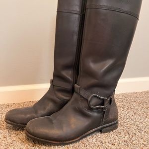 Weather Treated Leather Sperry Tall Boots